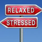 stressed or relaxed